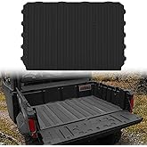 A & UTV PRO Bed Mat Liner Compatible with 2018-2025 Polaris Ranger XP 1000 Crew Cargo Truck Rear Liner, All Weather TPE Mater