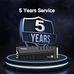 fanxiang S770 1TB NVMe M.2 SSD for PS5 - with