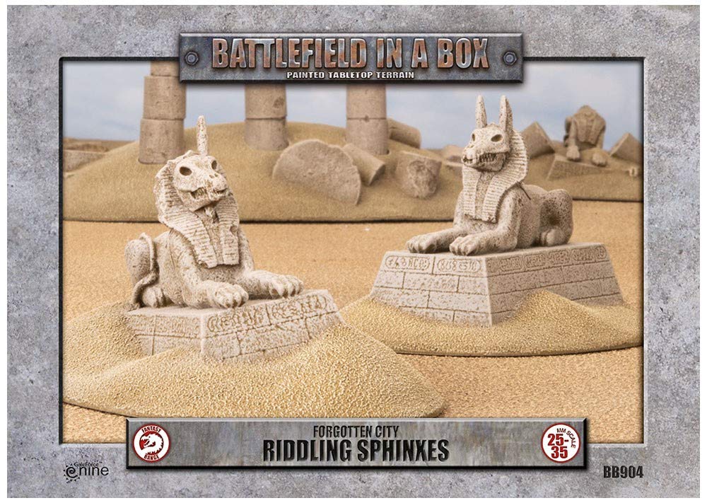 Battlefield in a Box Forgotten City BB904 Riddling Sphines