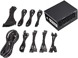Corsair SF750 SF Series 750W 80 Plus Platinum Fully Modular PSU Black UK view 7
