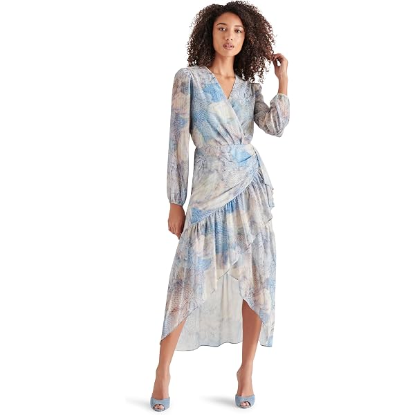 calvin klein matte jersey dress Calvin Klein Women's Matte Jersey Printed Front Knot Dress, Malachite  Multi, 10 at Amazon Women's Clothing store