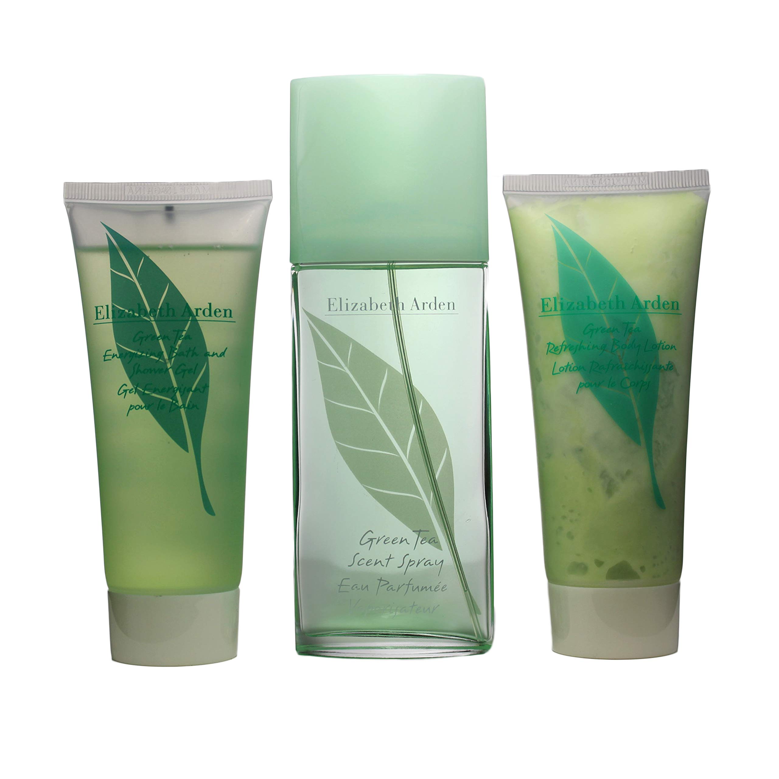 Elizabeth Arden Green Tea Scent Spray 100Ml, Body Lotion 100Ml & Shower Gel 100Ml