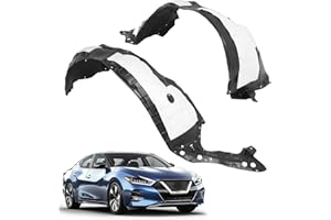 JMTAAT Front Fender Liner Inner Panel Compatible with 2016-2023 Maxima With Insulation Foam Replacement for 638404RA1D 638434RA1D Wheel Liner Splash Shields Guard Driver + Passenger Side