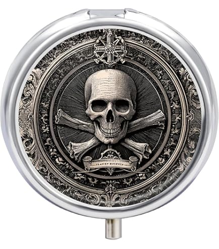 Amazon.com: GYUTAE PARK Poison Pill Box Case Pillbox Holder