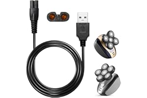 Universa Head Shaver Charger Cord Compatible with head shaver,WAHFOX charger cord for many brands USB Cable Shaver Electric Shaver Power Cord Replacement