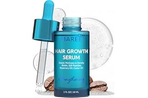 MAREE Hair Growth Serum - Caffeine Peptides Castor Rosemary Oil for Hair Growth - Products for Women & Men - Hair Oils for Hair Growth - Hair Regrowth Tonic - Scalp Serum - Suero Para El Cabello