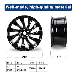 New 20'' x 9'' Wheel Rim for Tesla-Model 3