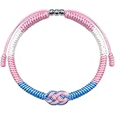 LAMIBEE Pride Infinity Love Wins, LGBTQAI+ Pride Love Wins Tibetan Wrist Wrap Bracelets, With LGBTQ Surfer String Rope Bracelet for Him and Her, Women Men, Support LGBTQ Community