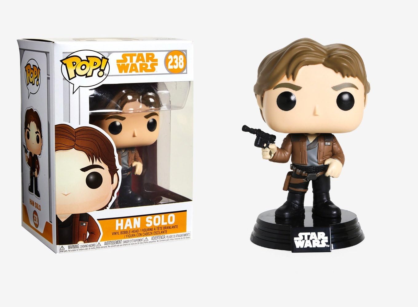 han solo in millenium falcon funko pop