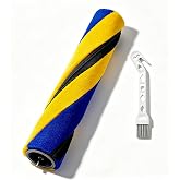 Brush Roller Replacement Parts Fit for Dyson V12 V15 Detect Slim Vacuum | High-Density Flocking Tech,Premium PBT Bristle,Floor Friendly,Powerful Deep Cleaning,Great Value,Tool-Free.Part 971634-01.