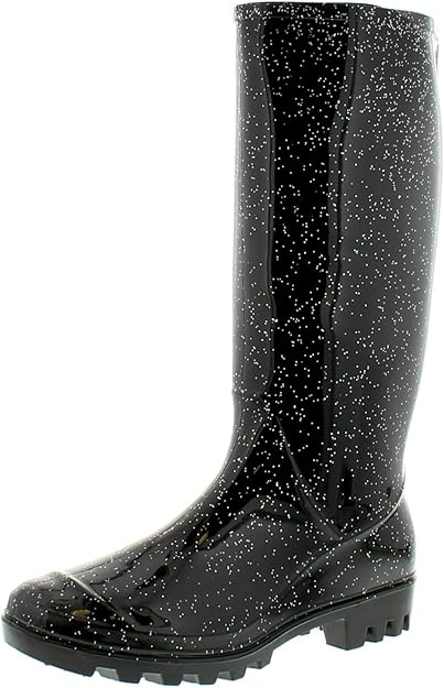 glitter welly boots