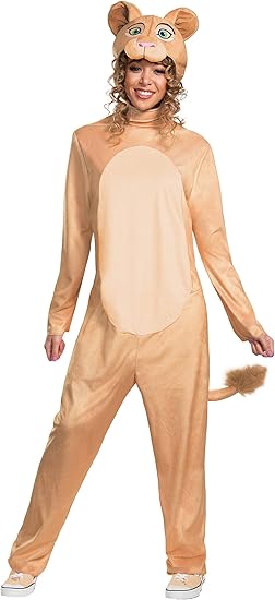 Amazon Co Jp ディズニー アニメ ライオンキング 大人用 ナラ ジャンプスーツ コスチューム Us サイズ Small Medium カラー ベージュ ホビー
