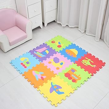 Baby Play Mat Game Mat Floor Tile Foam Pads Foam Kids Kid Rug Tile Flooring Baby Floor Mat