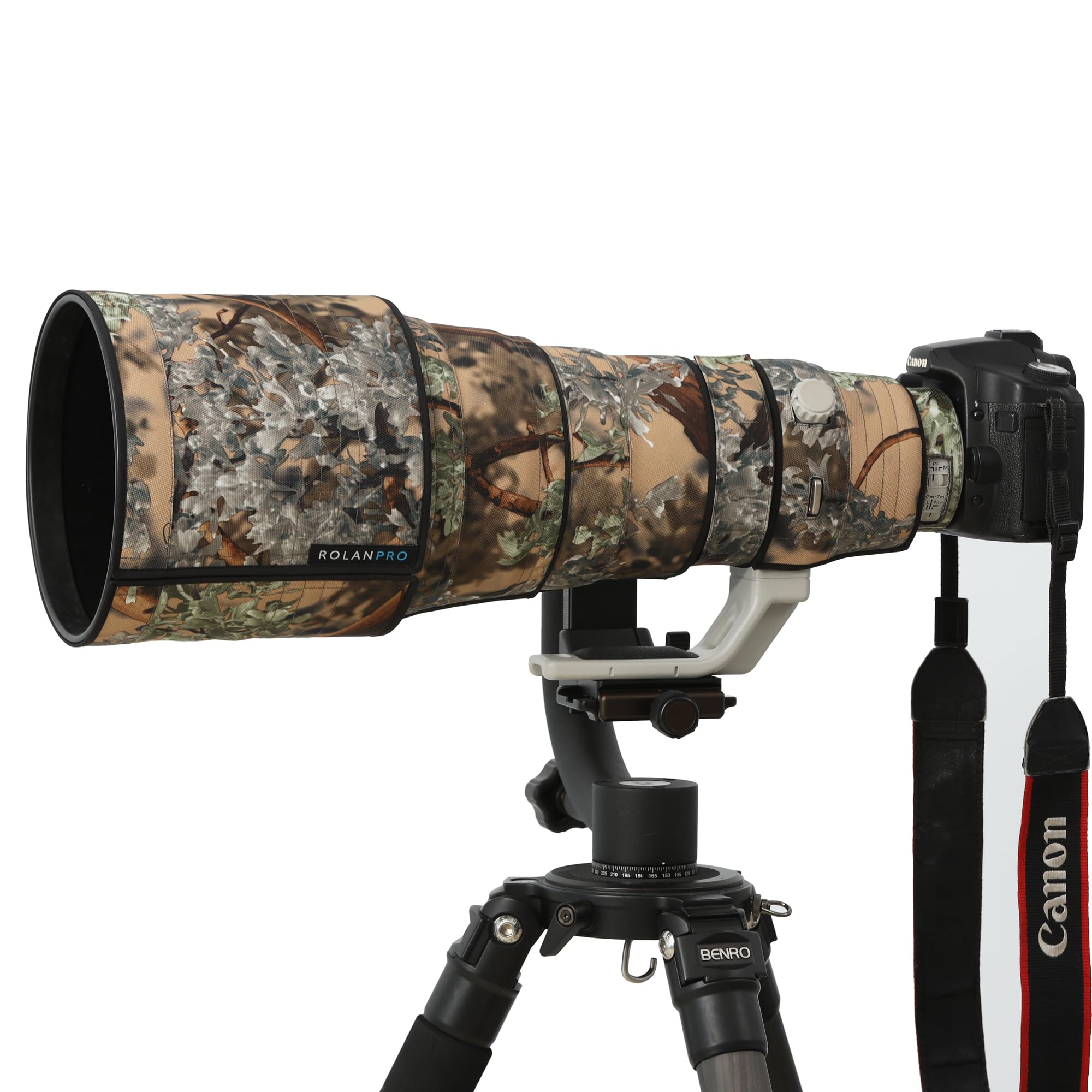 ROLANPRO Waterproof Lens Cover for Canon EF 400mm F2.8L IS II USM Camouflage Rain Cover Lens Protective Sleeve Guns Case 14#
