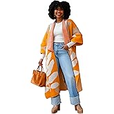 Kimono Cardigan for Women Long Boho Satin Kimono Robes Plus Size Open Front Beach Swimsuit Cover Ups Lightweight Duster