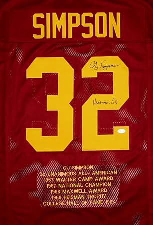 oj simpson college jersey