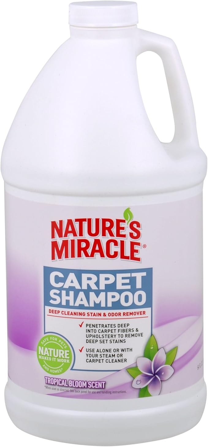 nature's miracle carpet shampoo