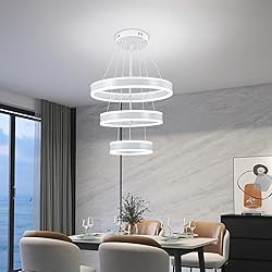 O'NEELDY Modern LED Chandeliers Adjustable Hanging