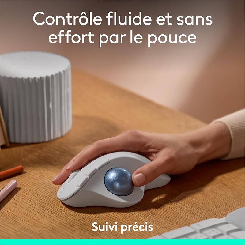 ERGO M575S souris trackball sans fil