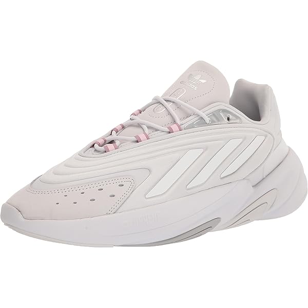 adidas gazelle silver green womens Raf Simons Clear Pink Silver Metallic Ozweego – THE-ECHELON main image 1