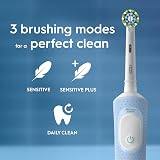 Oral-B Vitality Pro Electric Toothbrush 1 Handle 2 Heads 3 Modes UK Plug Blue view 5