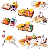 38 Pcs Miniature Food Toy Miniature Doll House