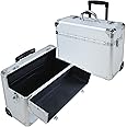 T.Z. Case International T.z Apl-410t Sd Wheeled Pilot Case, 18-1/4 X 8 X 13-3/4 in, Silver, One Size