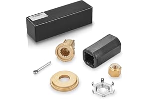 DAFGSEA 835257Q1 Flo-Torq II Hub Kit Replacement for Mercury Outboard Boat Motos 60-300 HP | Mercruiser Alpha | Alpha One|Bravo One Drives，15 Spline Tooth