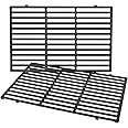 X Home 19.5" Grill Grates Replacement for Weber Genesis 300 Series with 3 Burner Gas Grills, Genesis E-310 E-320 E-330, Cast Iron, Replacement for Weber Parts 7524 & 7528, 2-Pack