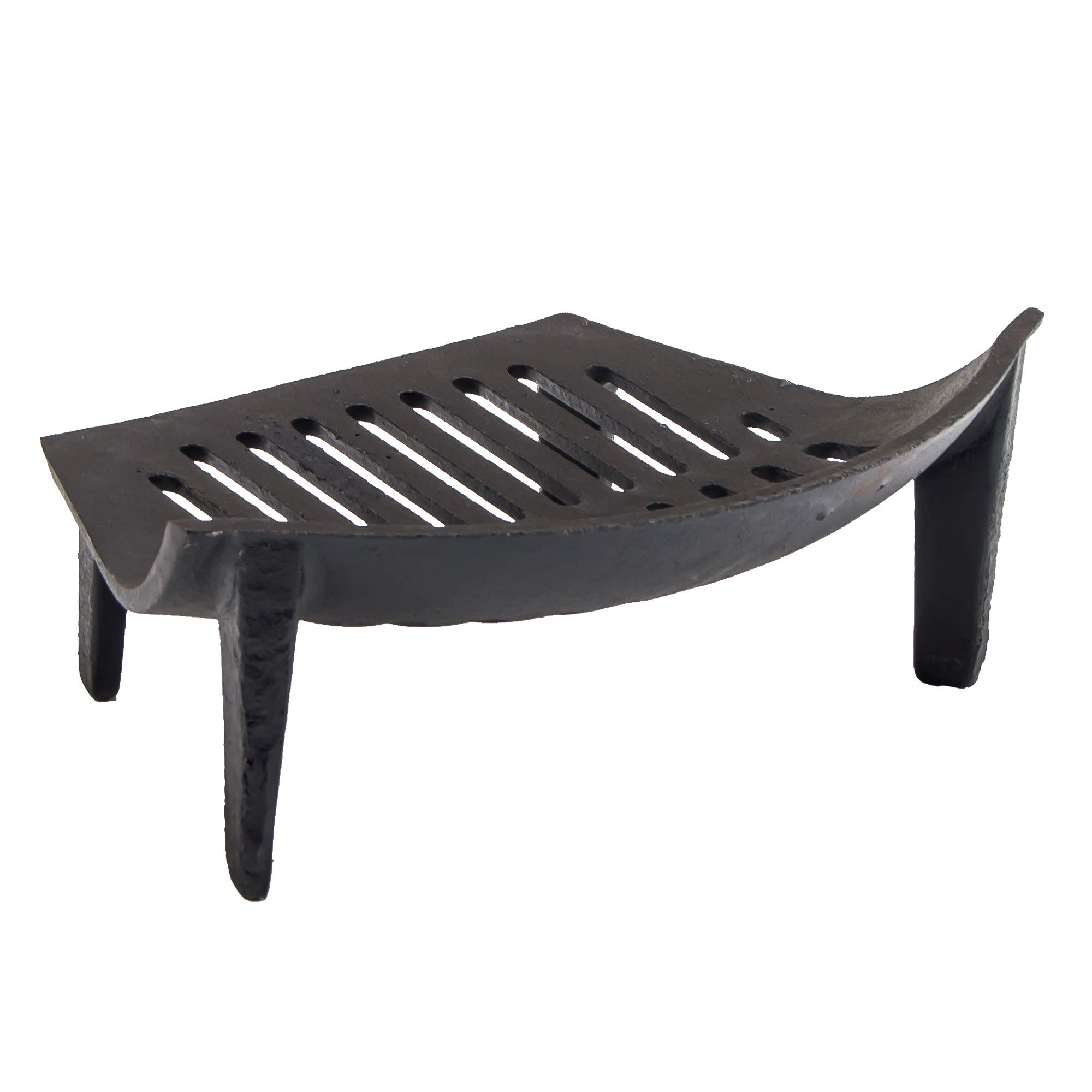 Fire Vida Cast Iron Fire Grate, Metal, Black