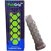 PickGrip Pickleball Paddle Enhanced Grip Bonus Overgrip Shock Absorbing Comfort Control Anti Fatigue Replacement Vibration Dampening Tennis Elbow Performance Handle