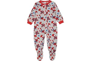 Marvel Boys' Spiderman Footed Blanket Sleeper