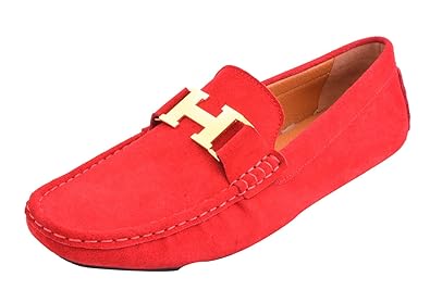 red loafer shoes mens