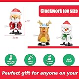 YAAVAAW 3Pack Christmas Wind Up Toy Kids Party Bag Funny Jumping Xmas Gift view 2