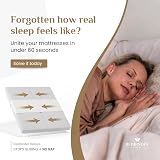 Bedbinder Deluxe Twin to King Bed Converter Kit - Secures Mattresses view 7