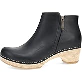 Dansko Lizanne Booties for Women - Linings from Recycled Materials and Leather for Breathability- Lightweight Rubber Outsole for Long-Lasting Wear