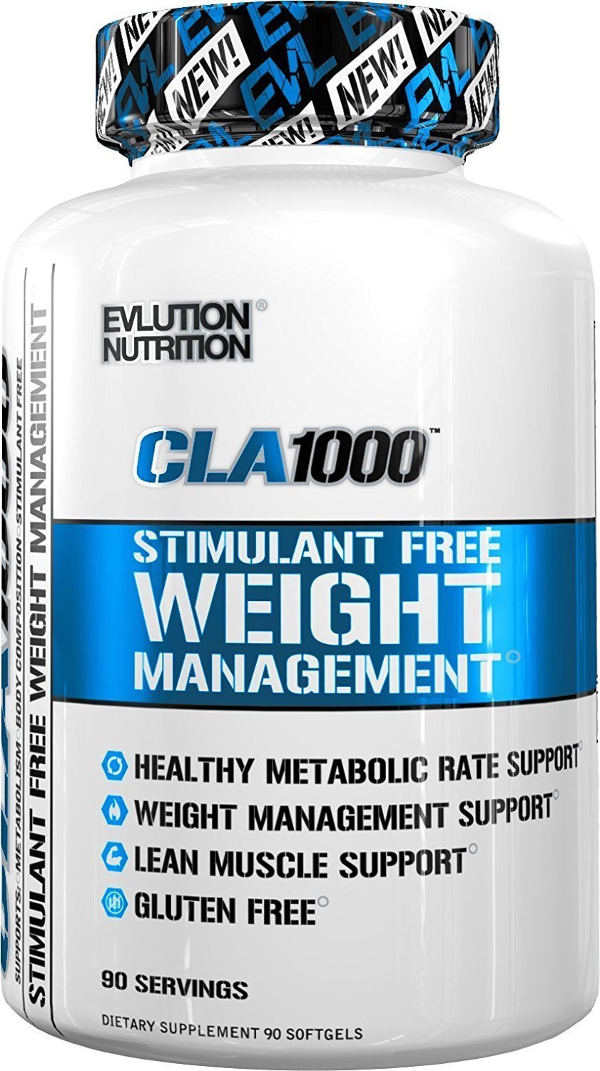 Evlution Nutrition CLA 1000, Conjugated Linoleic Acid, Weight Loss Supplement, Metabolism