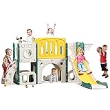8 in 1 Toddler Slide Set, Kids Slide for Toddlers