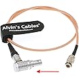 Alvin's Cables Timecode Systems DIN 1.0/2.3 to 5 Pin Timecode Input Cable for Sound Devices 633 Ultrasync One