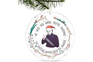 Christmas Ornaments Tree Hanging Novelty Survivor Halloween Decoration Gift for Xmas Tree Garland Wreath Decor New Home Holid