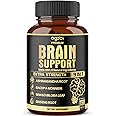 9in1 Brain Support Supplement 5750 Mg - Blended With Ashwagandha, Panax Ginseng, Gotu Kola, Ginkgo Biloba, Black Pepper & More - Accuracy, Focus, Memory & Energy Booster - 150 Capsules For 5 Months