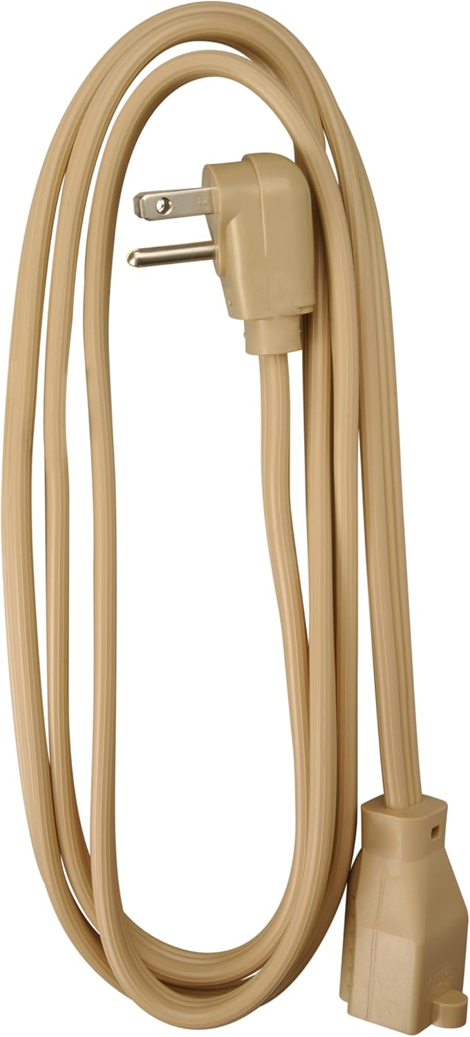 Woods 0044 Air Conditioner Appliance Cord, 6Foot, Beige Extension
