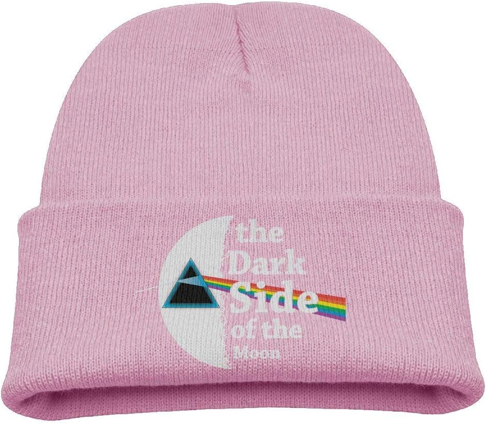 Pink Floyd Dark Side of The Moon Child Fashion Black Beanie Cap Wooly Hat