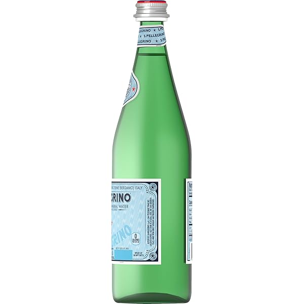 S.PELLEGRINO SPARKLING NATURAL MINERAL WATER, 25.4 FL OZ