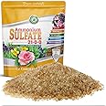 Ammonium Sulfate Fertilizer AMS 21-0-0 +24% Sulfur - Made in USA Plant Food for Indoor/Outdoor Plants & Flower Gardens - Promotes Lush Growth - Green Lawns, Fruit, Vegetables, Acid Loving Plants