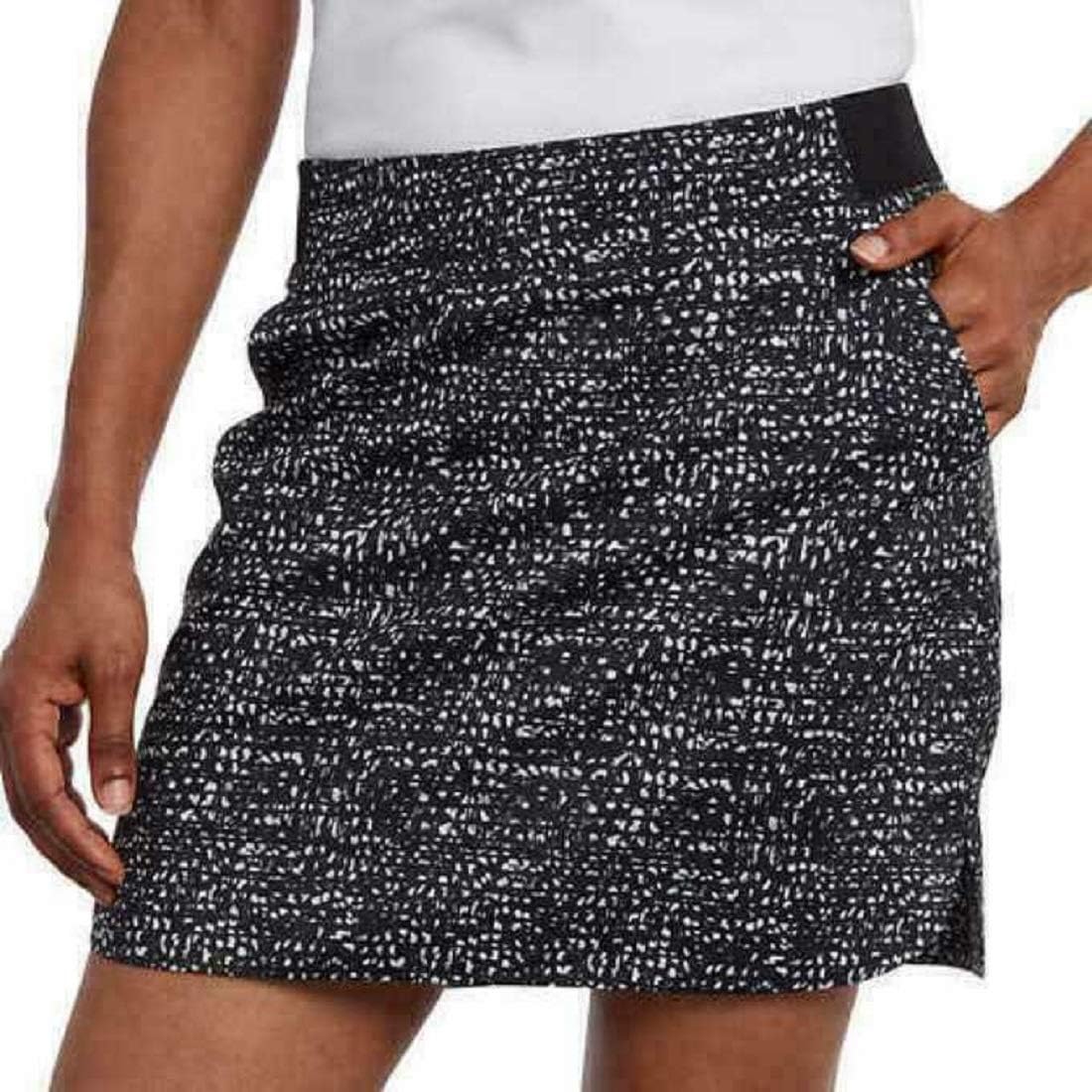Cypress Club Women's Skort Built-in Shorts Tummy Smoothing