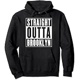 Straight Outta Brooklyn T-Shirt Pullover Hoodie