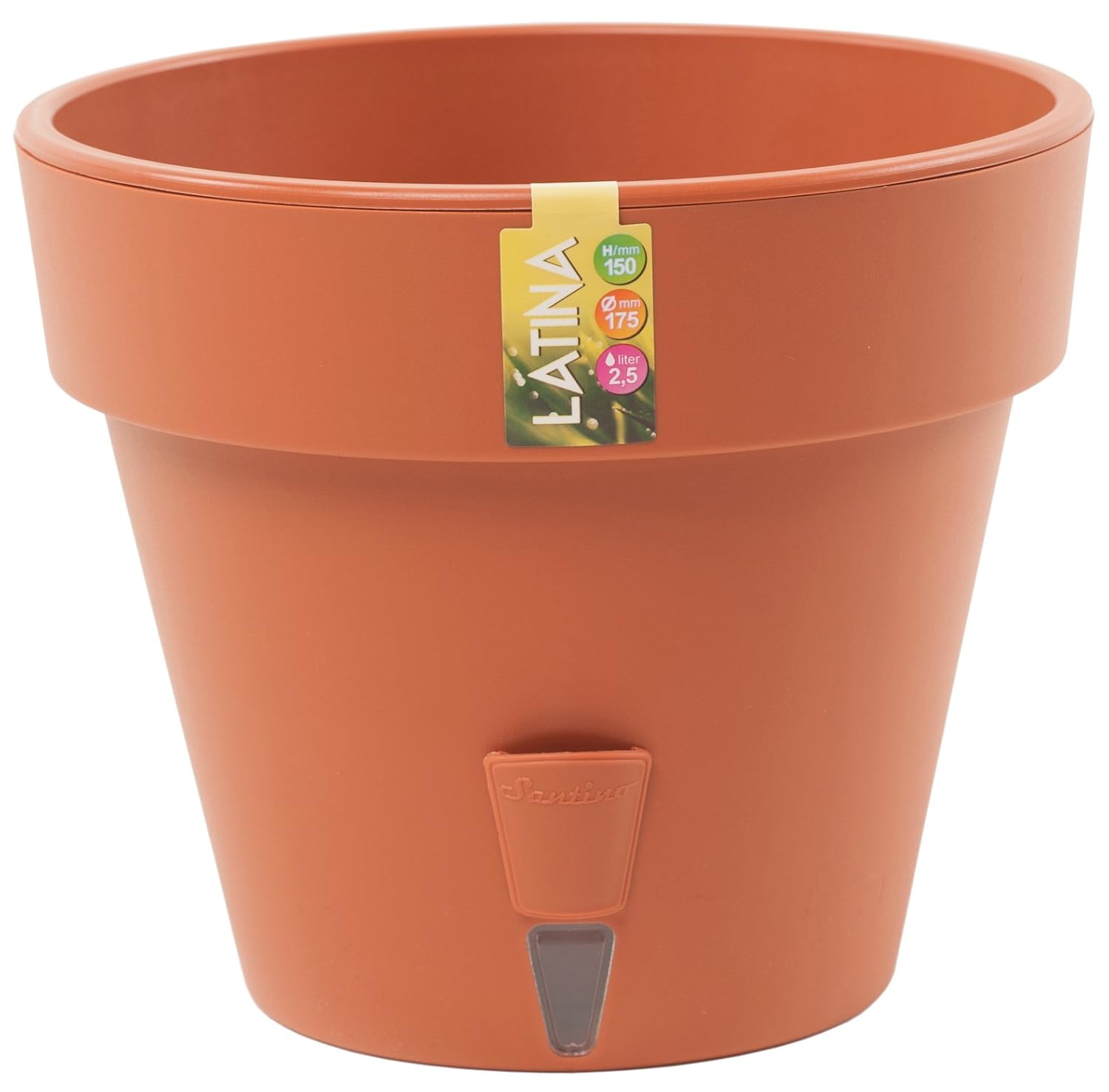 Santino Self Watering Planter LATINA 7.9 Inch Terracotta Flower Pot eBay