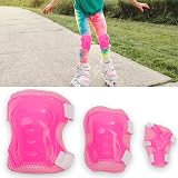 BRITECO 6 PCS Kids Knee Elbow Pads Safety Set for Skateboard Inline Skating view 4