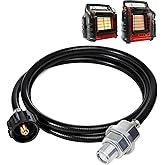 BlueStars Upgraded Propane Fuel Filter F273699 with 6FT Hose - Compatible with Mr.Heater Buddy and Big Buddy Heaters with QCC